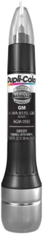 Dupli-Color EAGM05920 Scratch Fix All-In-1 Exact-Match Automotive Touch-Up Paint – General Motors Black – 0.25 oz. Paint Pen