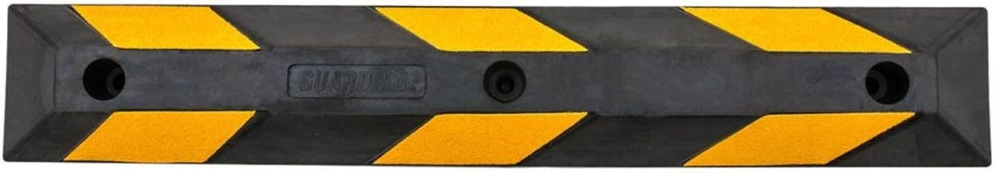 Guardian DH-PB-5 Heavy Duty Rubber Parking Curb - 36 Inch x 5.9 Inch