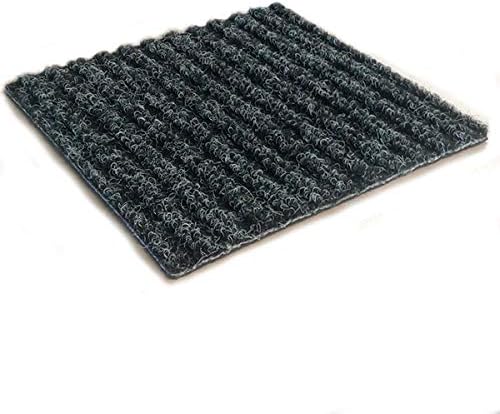 KOECKRITZ Heavy Duty Durable All Weather Indoor/Outdoor Non Slip Entrance Mat Rugs and Runners for Office Business Building Home Garage Front Door (6' x 12', Charcoal)