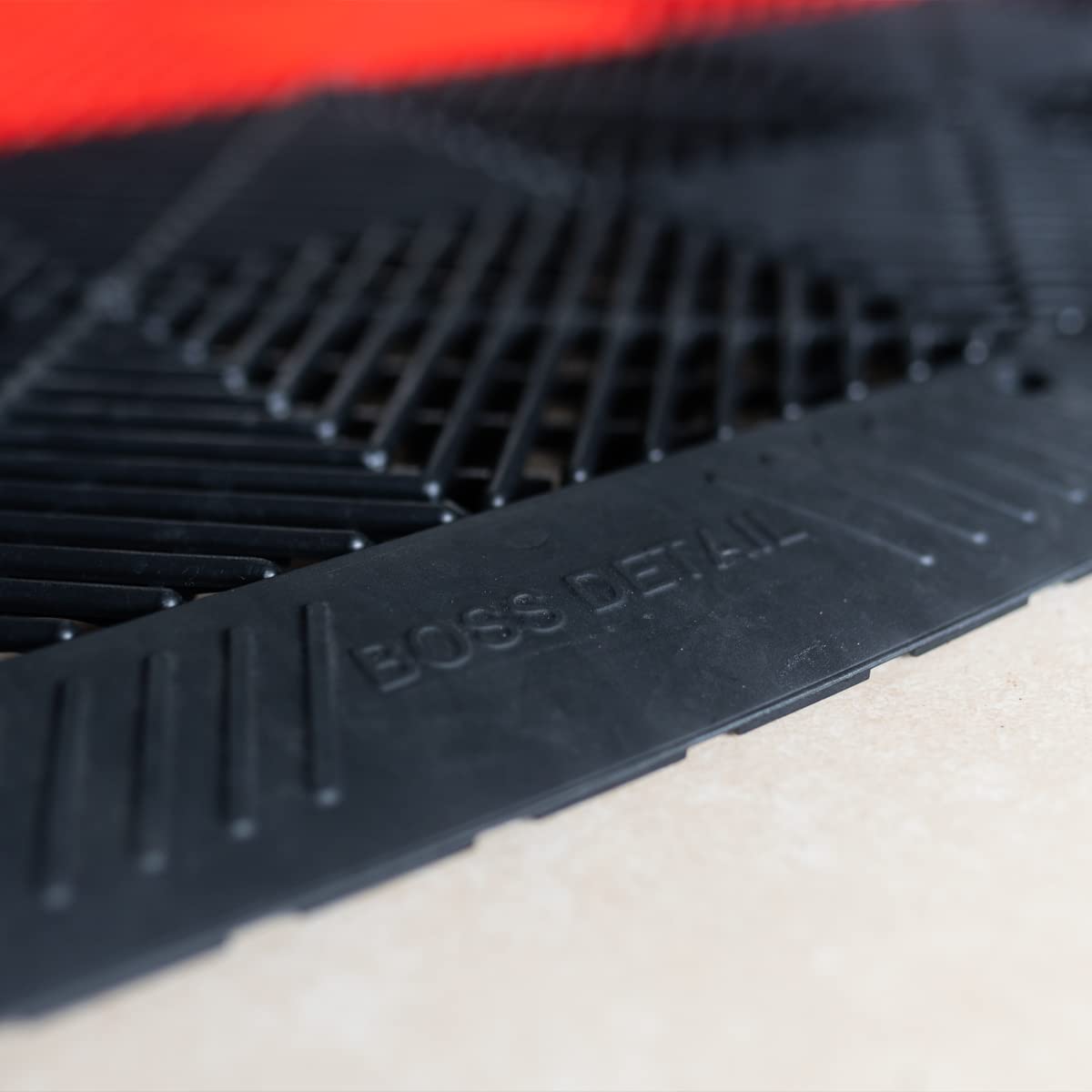 Interlocking Soft PVC Modular Garage Flooring Tile - 12"x12" | 5 Count - Pool Patio Floor, Ideal for Indoor and Outdoor Use, Interlocking Drainage Mats (Yellow, 12 x 12)