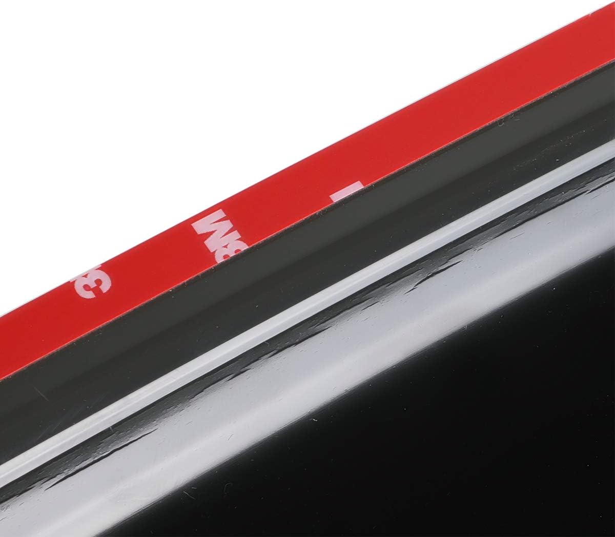 4pcs Shatterproof Outside Mount Style Sun Rain Guards Side Window Wind Deflectors Vent Window Visors for 06 Lincoln Zephyr 07-12 Lincoln MKZ 06-12 Fusion 06-11 Mercury Milan 94550