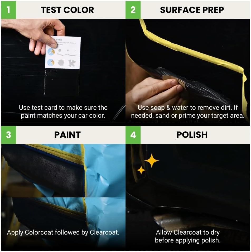 TouchUpDirect 3T0 Moulin Rouge/Ooh La La Rouge Metallic Compatible with Toyota Exact Match Touch Up Paint Aerosol - Platinum Kit