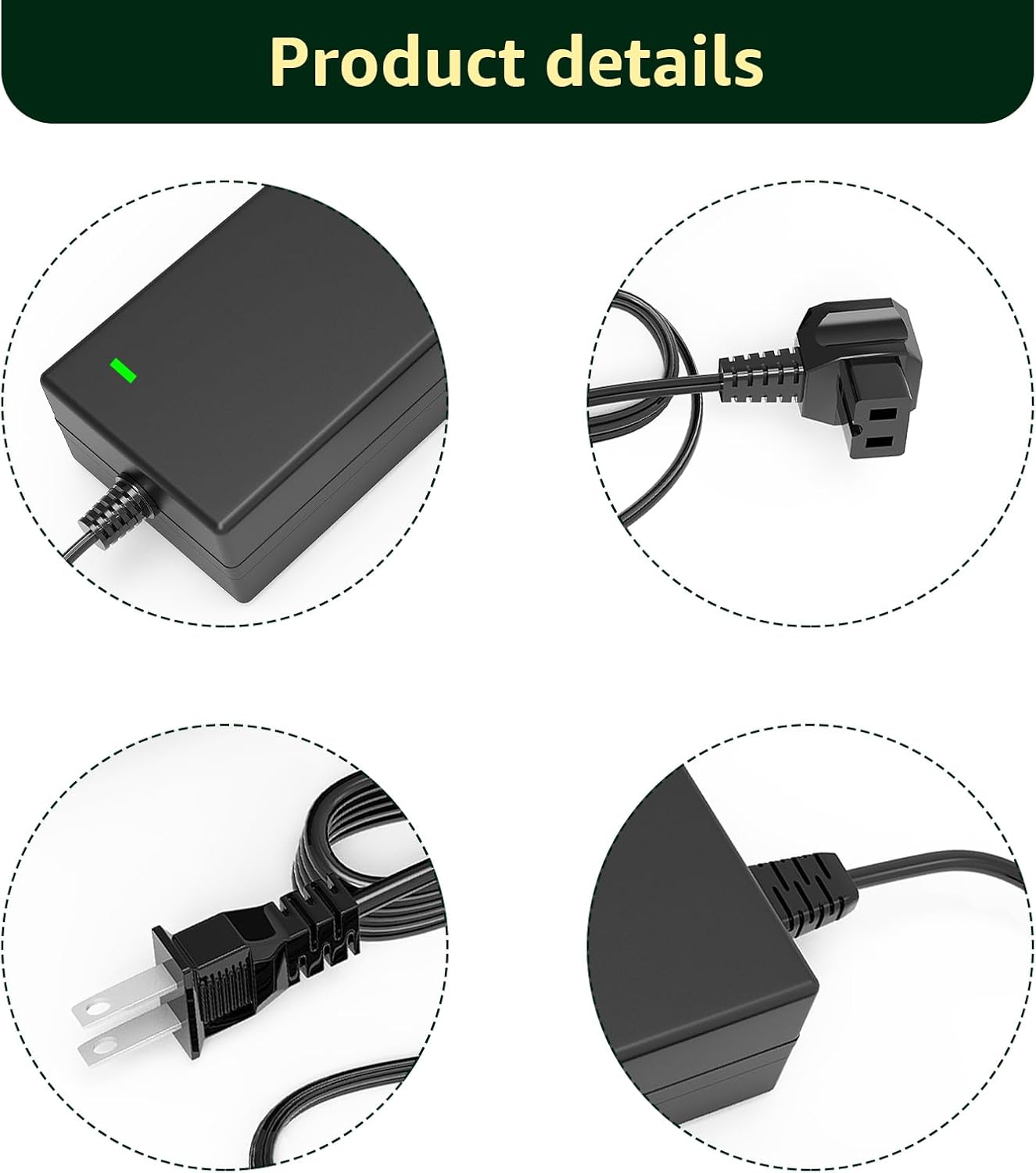 Power Cord Compatible with Alpicool, Bodega, Euhomy, BougeRV, ARB, ICECO, Setpower, JoyTutus for Most Car Refrigerators