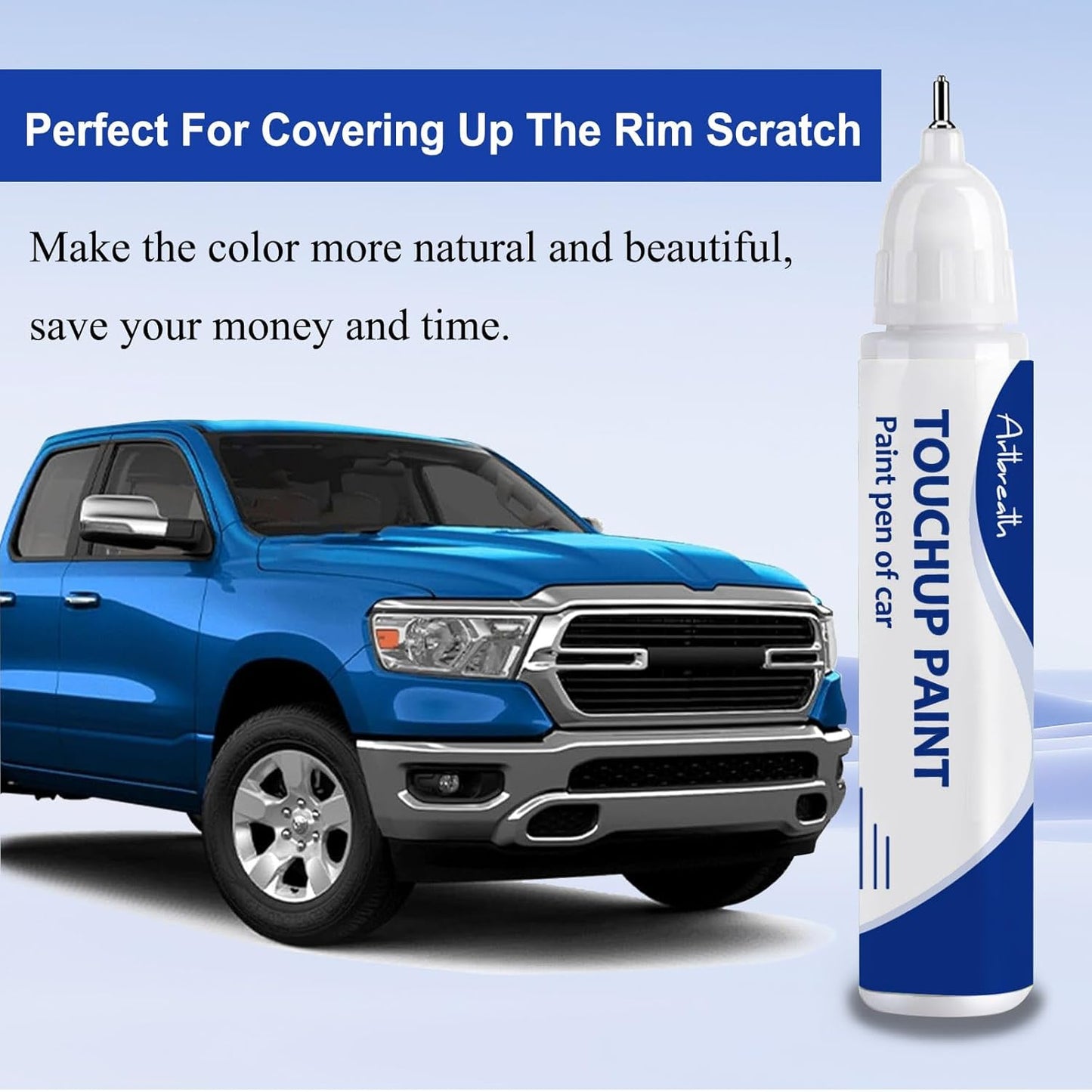 Hydro Blue(PBJ) Touch Up Paint for Dodge-Exact Match–Chips and Nicks Car Paint Scratch Repair Kit Automotive Paint Pen for Challenger/Durango/Grand Caravan/Charger/RAM