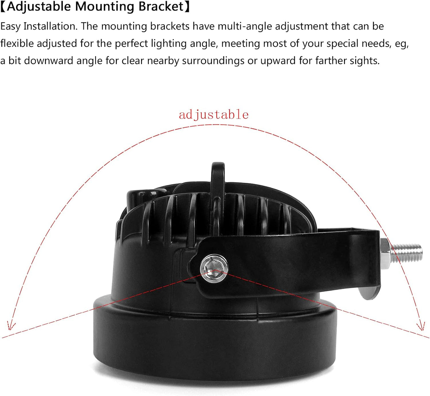 Led Pod Lights Spot Fog Lights Amber/Yellow 2Pcs 60W 4 Inch Work Auxiliary Lights Ditch Lights Fit for Motorcycle Truck Car SUV ATV Boat pickups Tractor 12V 24V Led Driving OffRoad Lights