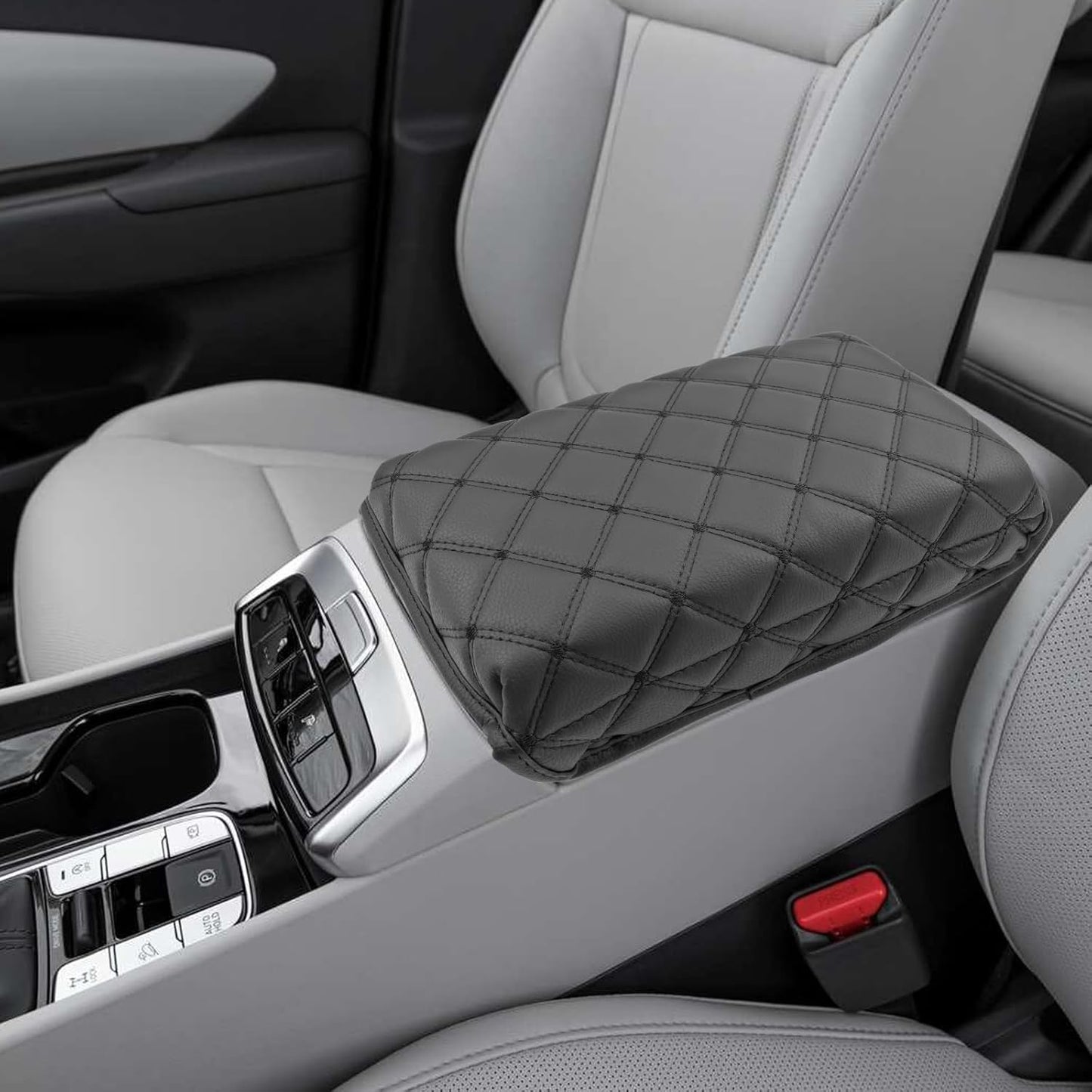 CDEFG for 2022 2023 2024 Hyundai Tucson Santa Cruz Center Console Armrest Cover Arm Rest Box Protector for Tucson Santa Cruz 2022 2023 2024 Interior Accessories