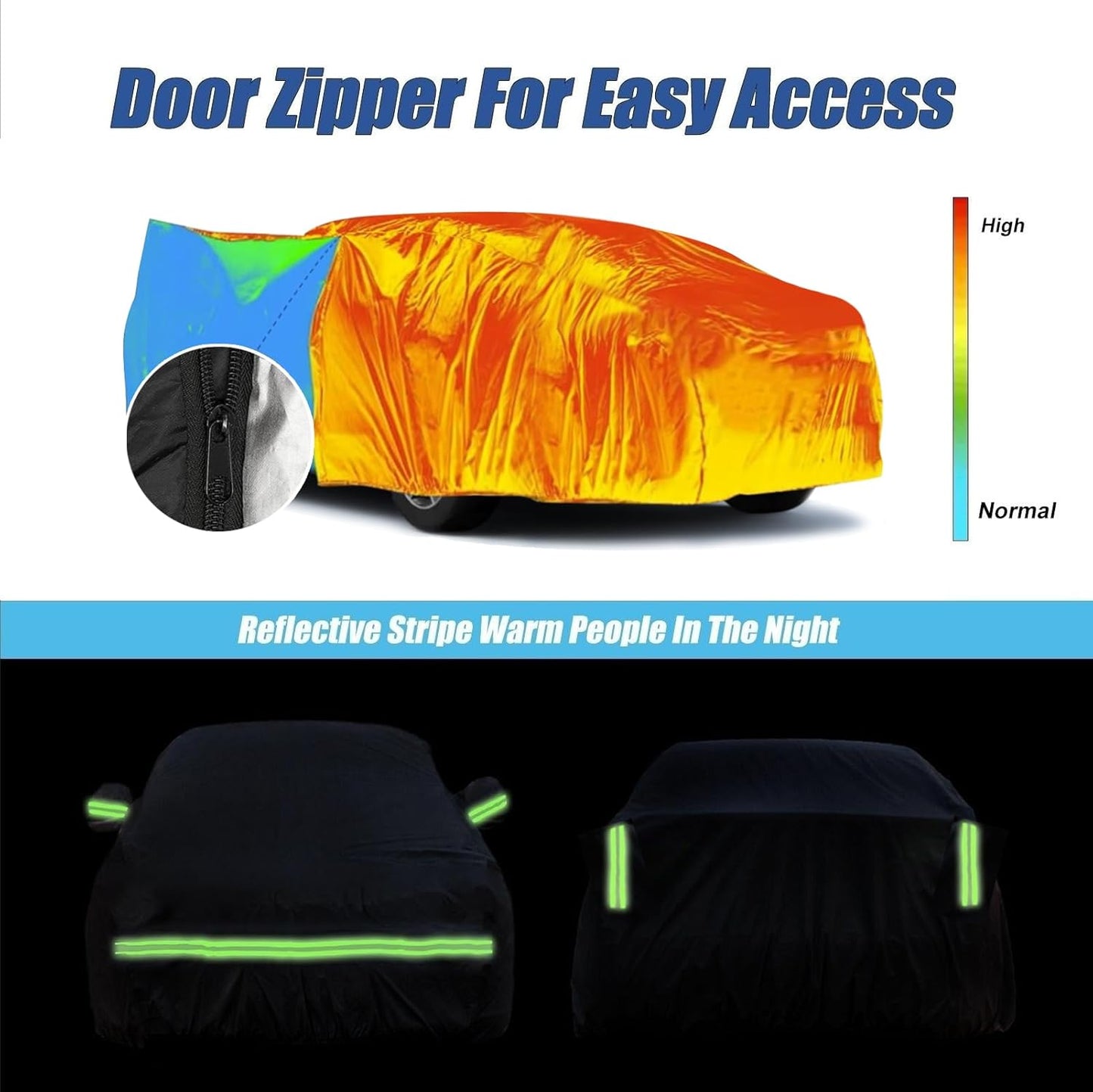 Waterproof Car Covers for 2006-2025 Dodge Charger(Black) Custom Heavy Duty Waterproof All Weather Protection Outdoor