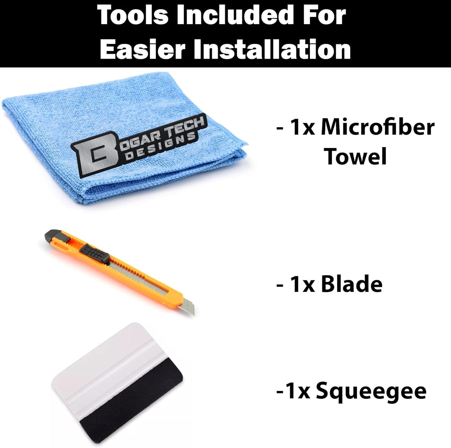 BOGAR TECH DESIGNS Full Headlight Head Light PPF Kit Compatible with Toyota Camry 2025-2026, Clear Bra