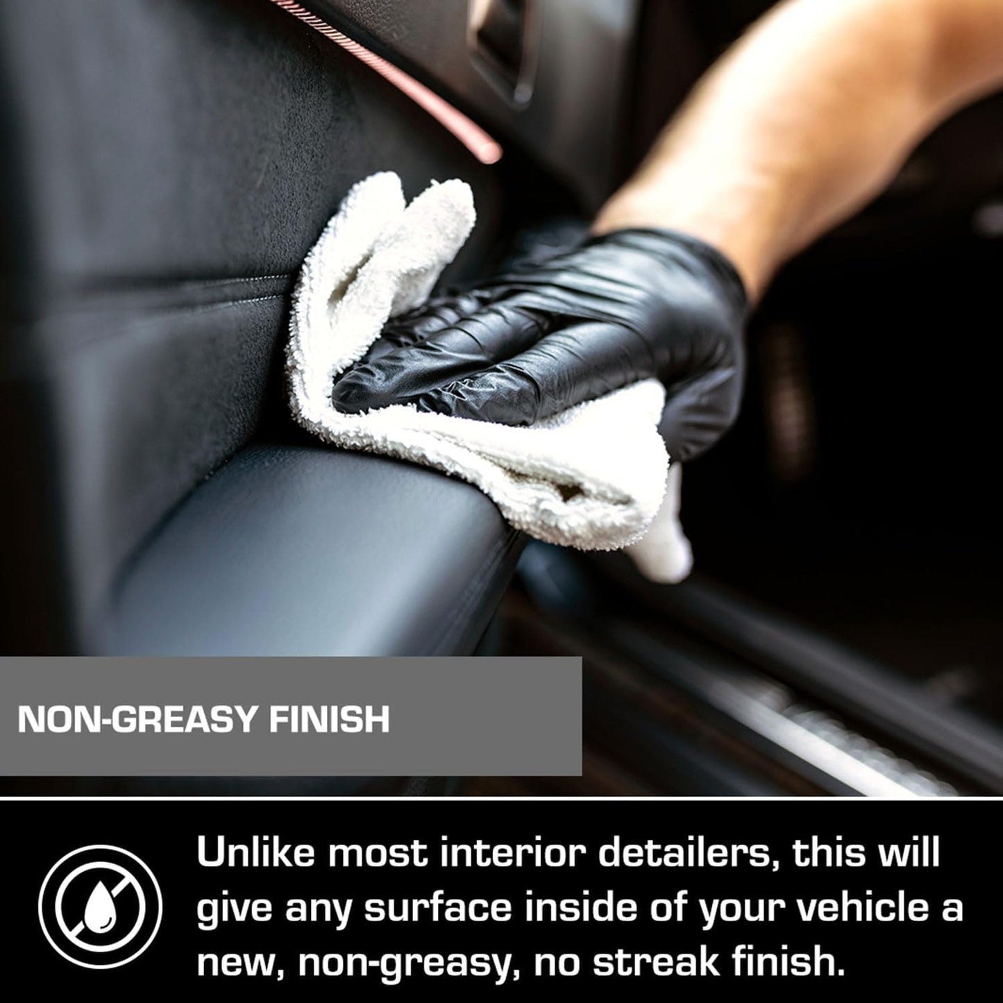 Ethos Interior Detailer Spray - Interior Car Cleaner Easily Cleans & Protects All Interior Surfaces | Non Greasy Satin Finish with UV Protection & Odor Neutralizing Agents | Coconut Scented