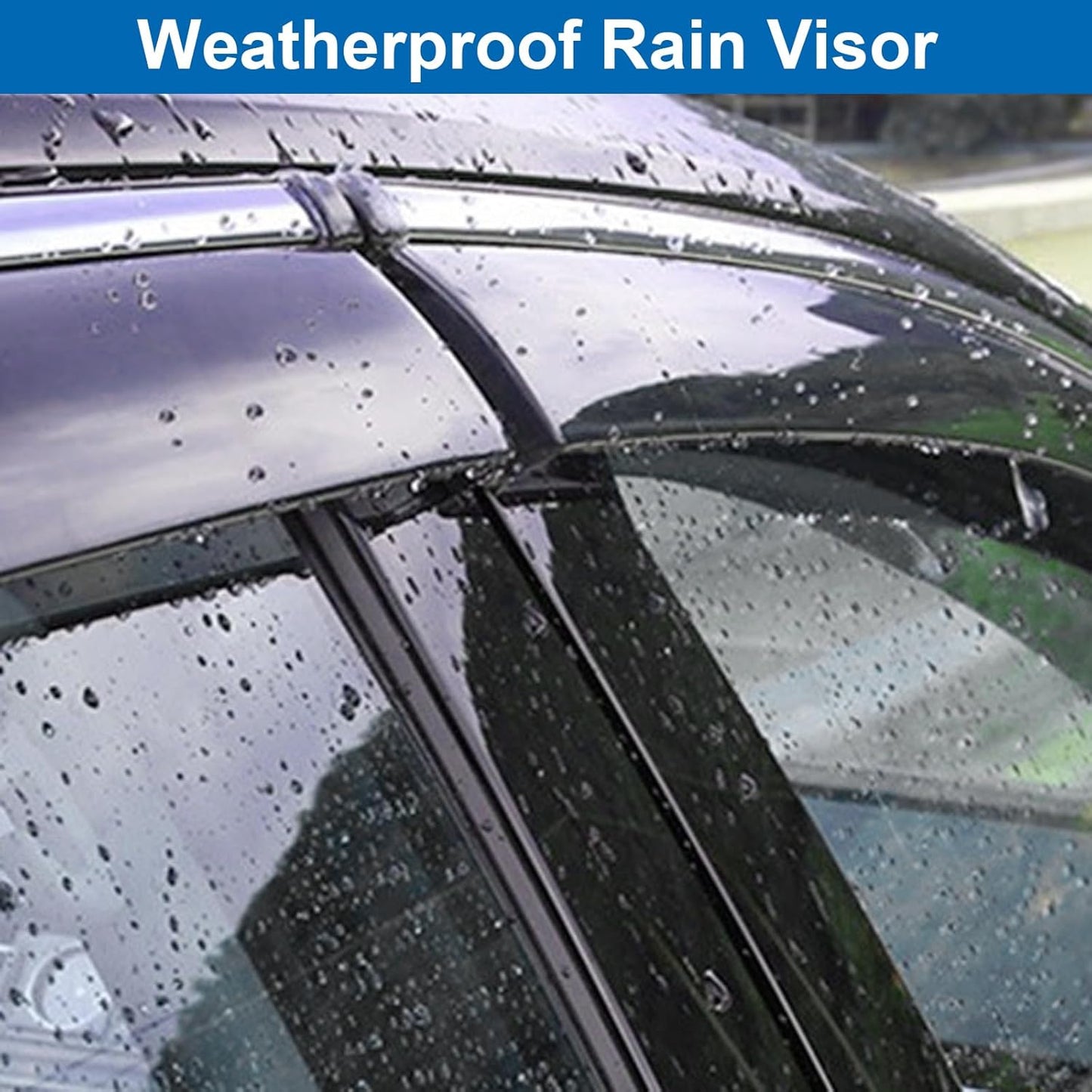 Window Rain Guards Compatible with 2018-2024 Toyota Camry