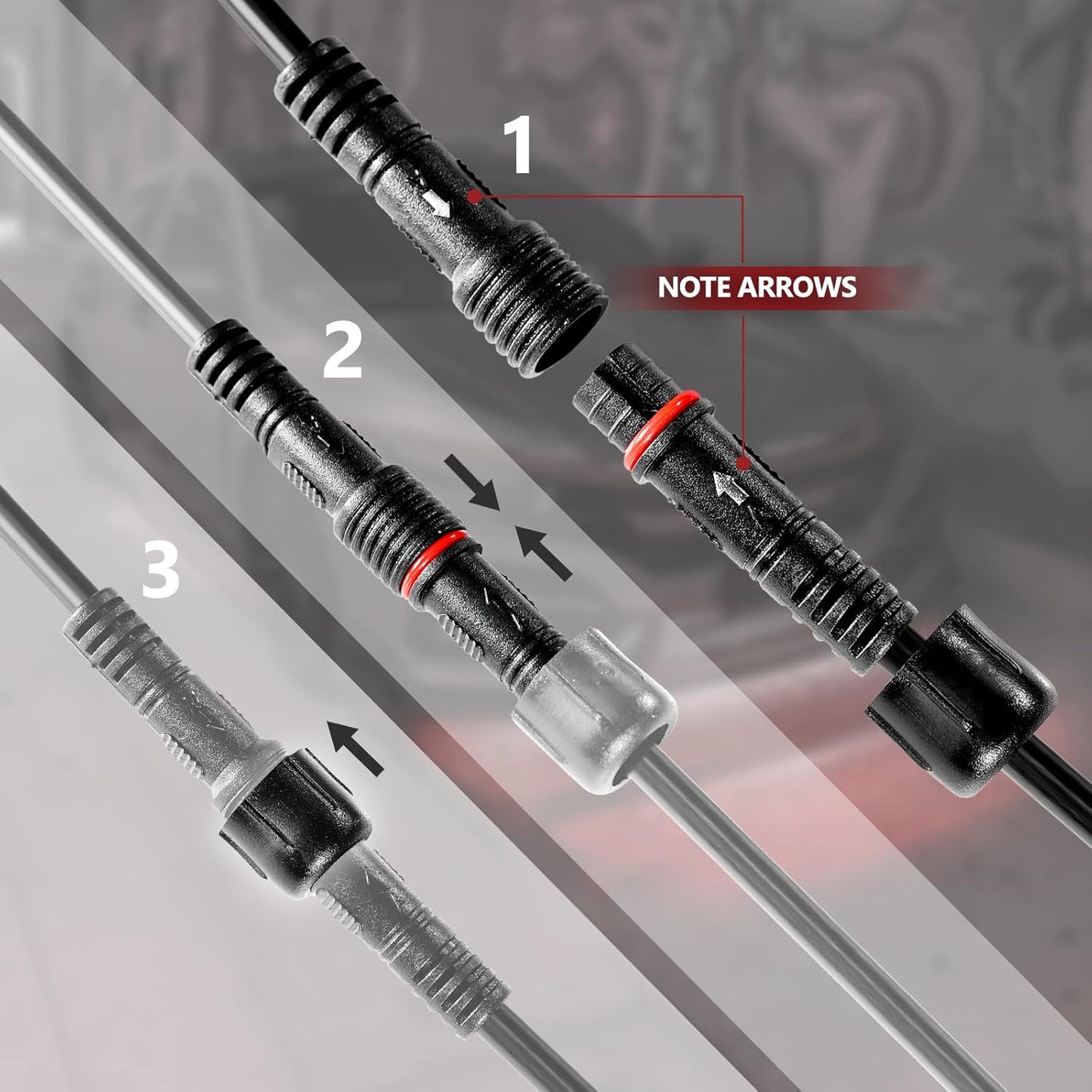 OPT7 Aura Double Row Car LED Lights Interior with Wireless Remote Control, Multicolor Mode, Sound Active Function Inside Ambient Lighting Kit, Footwell Floor Decor, Charger Adapter 12V, 4pc