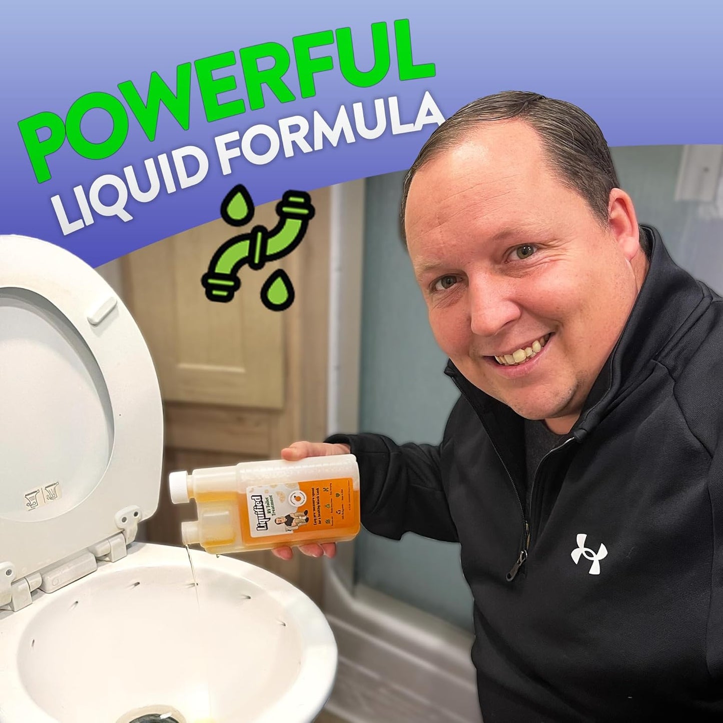 Liquified RV Toilet Treatment - Black Holding Tank Digester - Odor Eliminator - Lavender Scent - Matts RV Reviews (Lavender, 16oz)