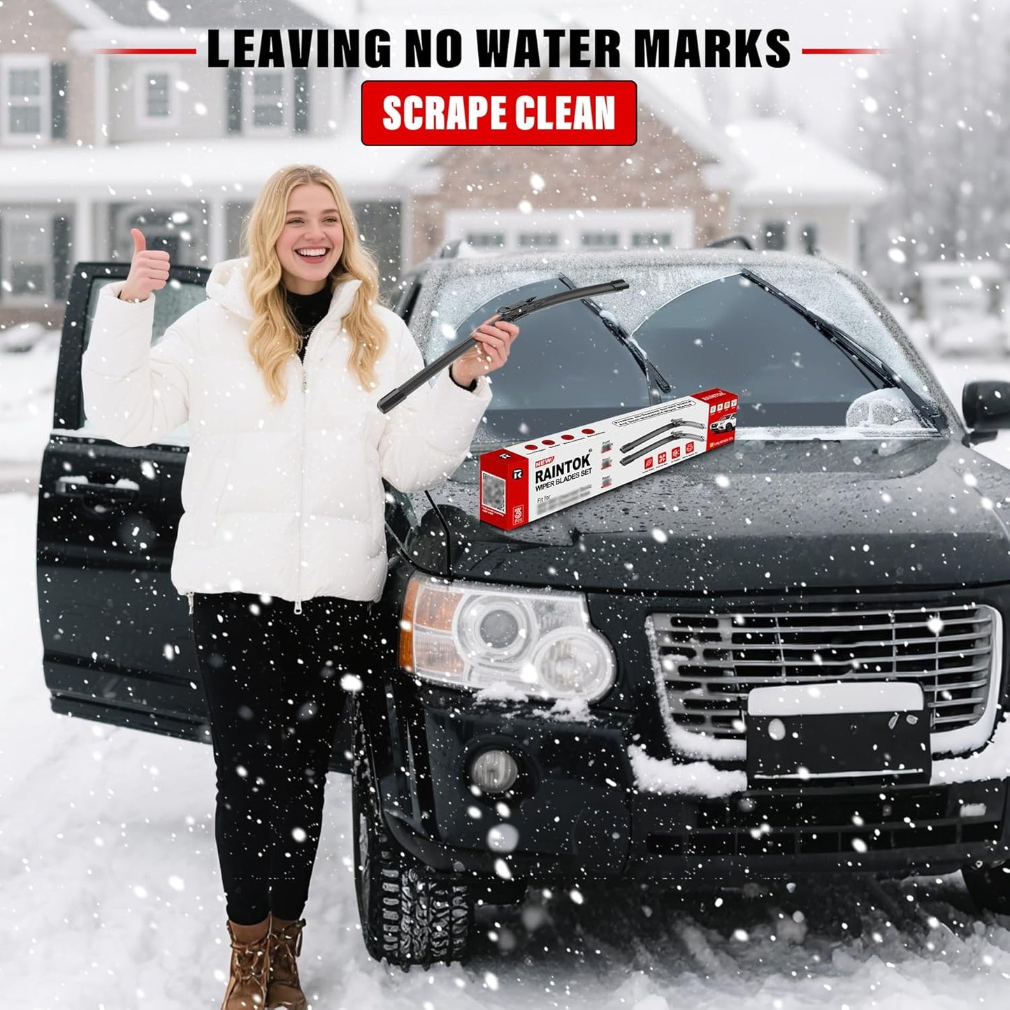 Windshield Wiper Blades Replacement for Ford Focus 2012 2013 2014 2015 2016 2017 2018 Original Factory Quality Front Rear Wipers Blade Set for My Car - 28" 28" 12" (Pack of 3)