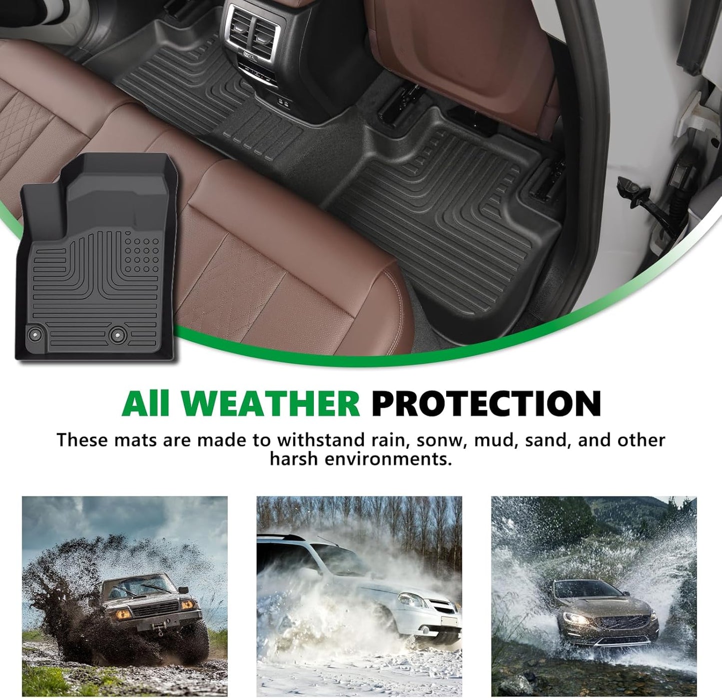 for Toyota 4runner Floor Mats 2025,Car Mats for Toyota 4runner All Weather Floor Mats Cargo Floor Liner Accessories 2025