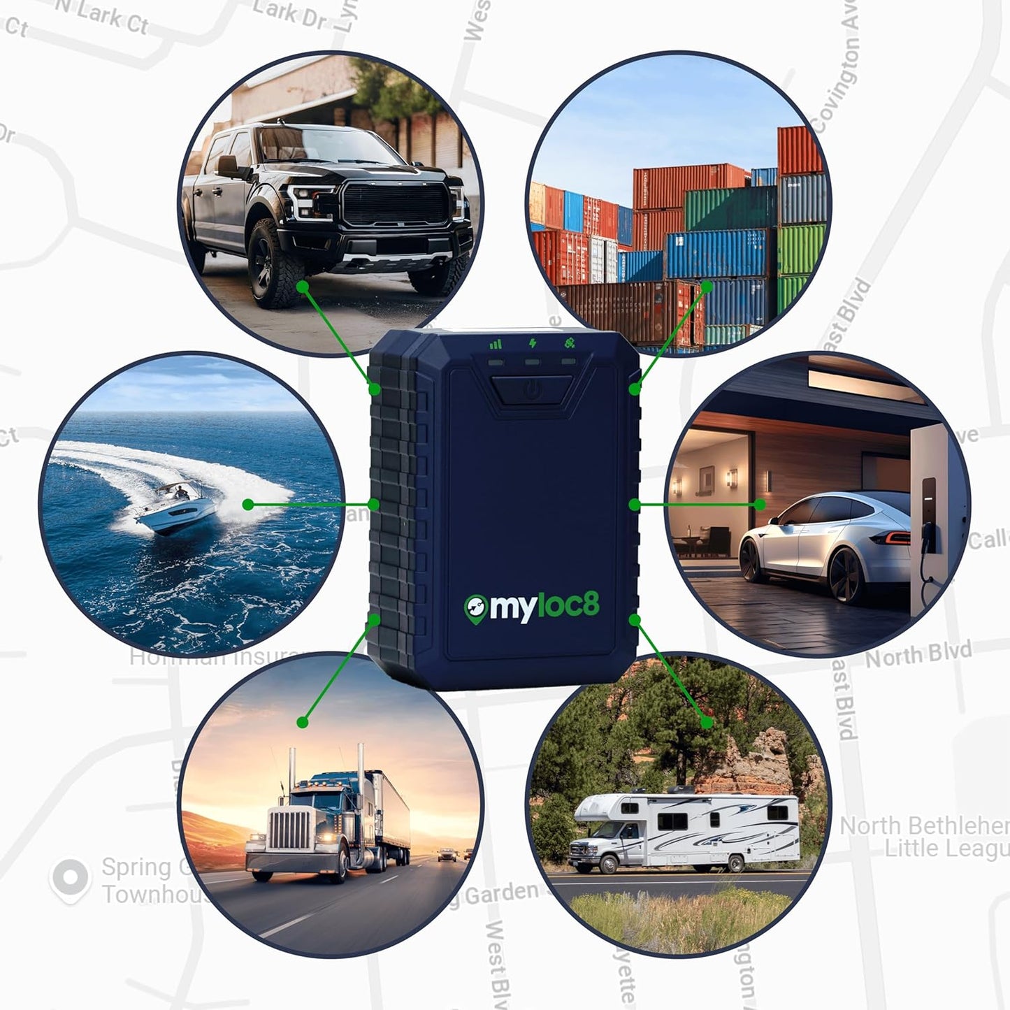 Ultra GPS Tracker for Vehicles – Rugged, Waterproof, Hidden GPS Car Tracker Device for Vehicles, Trucks - 4G LTE, Real-Time Updates, 9 Months Battery Life - Subscription Required