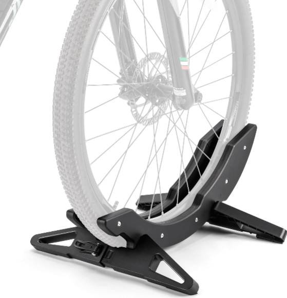 CXWXC Adjustable Bike Floor Stand for 16–29 Inch Wheels – Stable Bicycle Parking Rack for Wide Tires