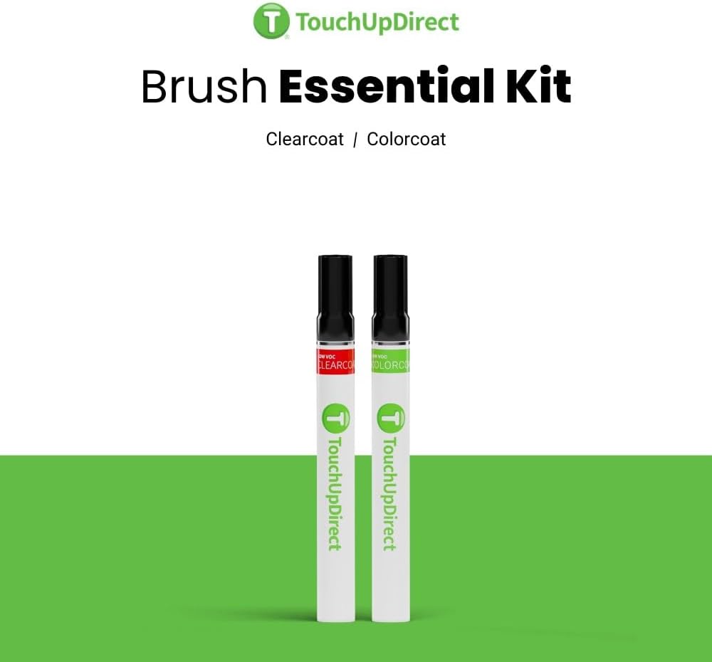 TouchUpDirect 4T3 Bronze/Pyrite Metallic Compatible with Toyota Exact Match Touch Up Paint Brush - Essential Kit