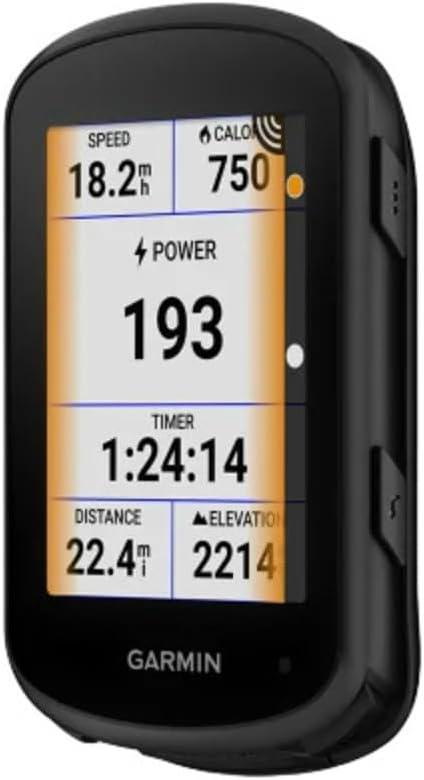 Garmin Edge 840 Bundle, Compact GPS Cycling Computer with Touchscreen and Buttons, Targeted Adaptive Coaching and More – Bundle Includes Speed Sensor, Cadence Sensor and HRM-Dual