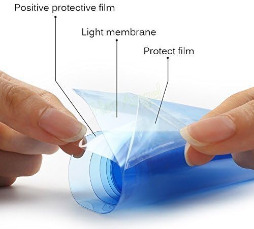 12 by 48 Inches Self Adhesive Headlight, Tail Lights, Fog Lights Tint Vinyl Film (12 X 48, Purple)