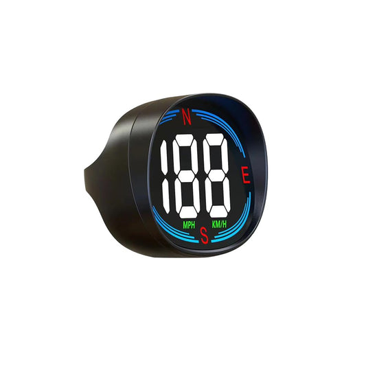 Universal HUD GPS Speedometer Plug and Play with USB Connection, Car Heads-up Display for All Vehicles, Displays MPH, Comes with Compass Over Speed Alert