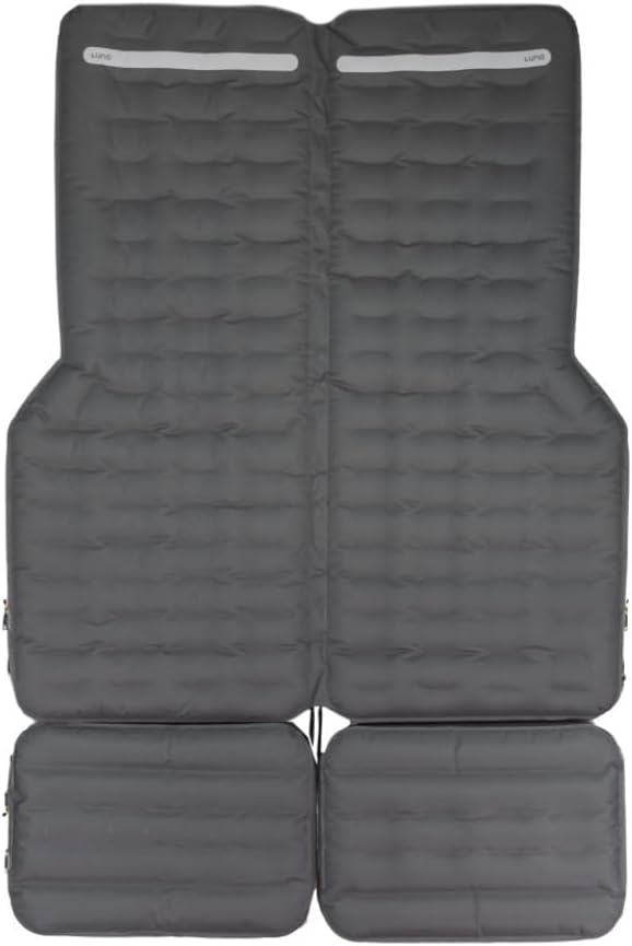 Luno AIR 5ft Truck Bed Mattress Car Camping | Tailored-Fit for Mid-Size Short-Bed Trucks Support | Sleeps 2 People up to 6'7" Tall
