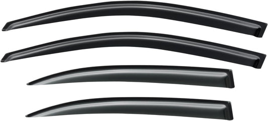 Window Visors Rain Guards for 2013 2014 2015 13 14 15 Chevy Malibu, Out-Channel Window Vent Wind Deflectors Visors Shades for 2016 Malibu Limited