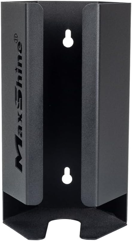 Maxshine 3" Universal Foam Pads Mini Holder – Wall-Mounted Organizer for 6+ Polishing Pads – Space-Saving, Durable & Anti-Corrosive Storage for Garage & Mobile Car Detailing