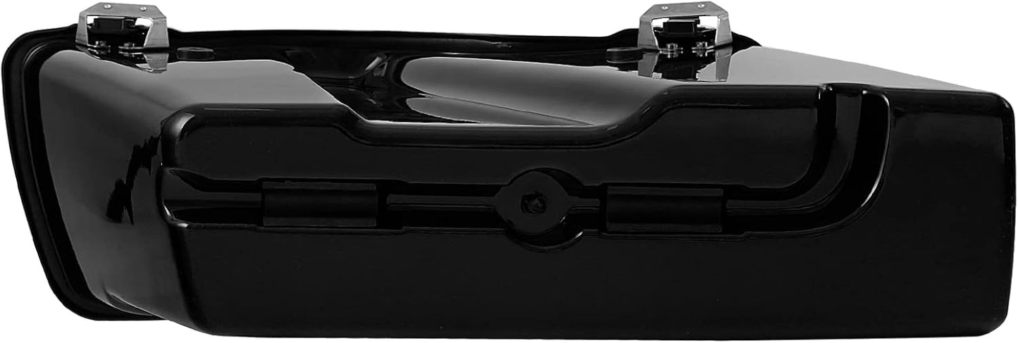 Green-L Gloss Black Hard Saddlebags Fit for Harley Touring Road King Street Glide Electra Glide Ultra 1994-2013
