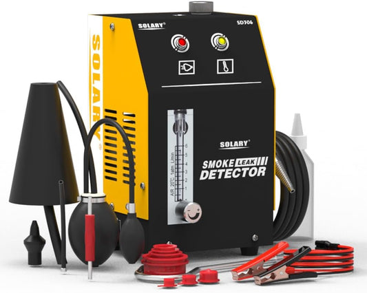 Automotive EVAP Smoke Machine Test - 12V DC Vacuum Smoke Leak Detector with Built-in Air Pump