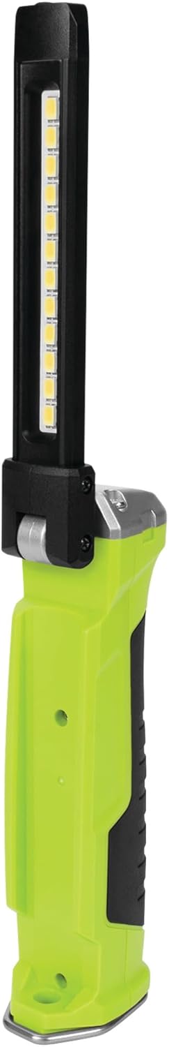 Performance Tool W2670 Double Sided Pivoting Light Bar with 800+ Lumens, Magnetic Base and Rechargeable Battery for Hands-Free Use in Confined Areas