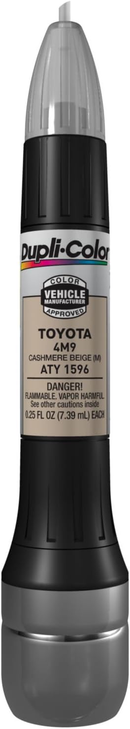 Dupli-Color ATY1596 Scratch Fix All-In-1 Exact-Match Automotive Touch-Up Paint – Toyota Cashmere Beige – 0.25 oz. Paint Pen