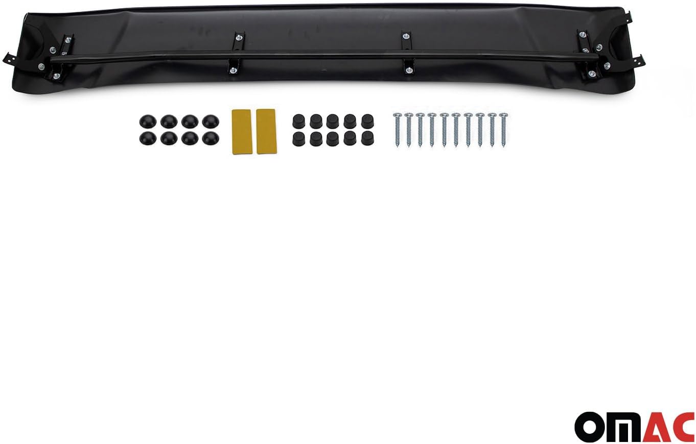 OMAC Front Windshield Sun Visor Protector for Mercedes Metris 2016-2024 Acrylic Smoke