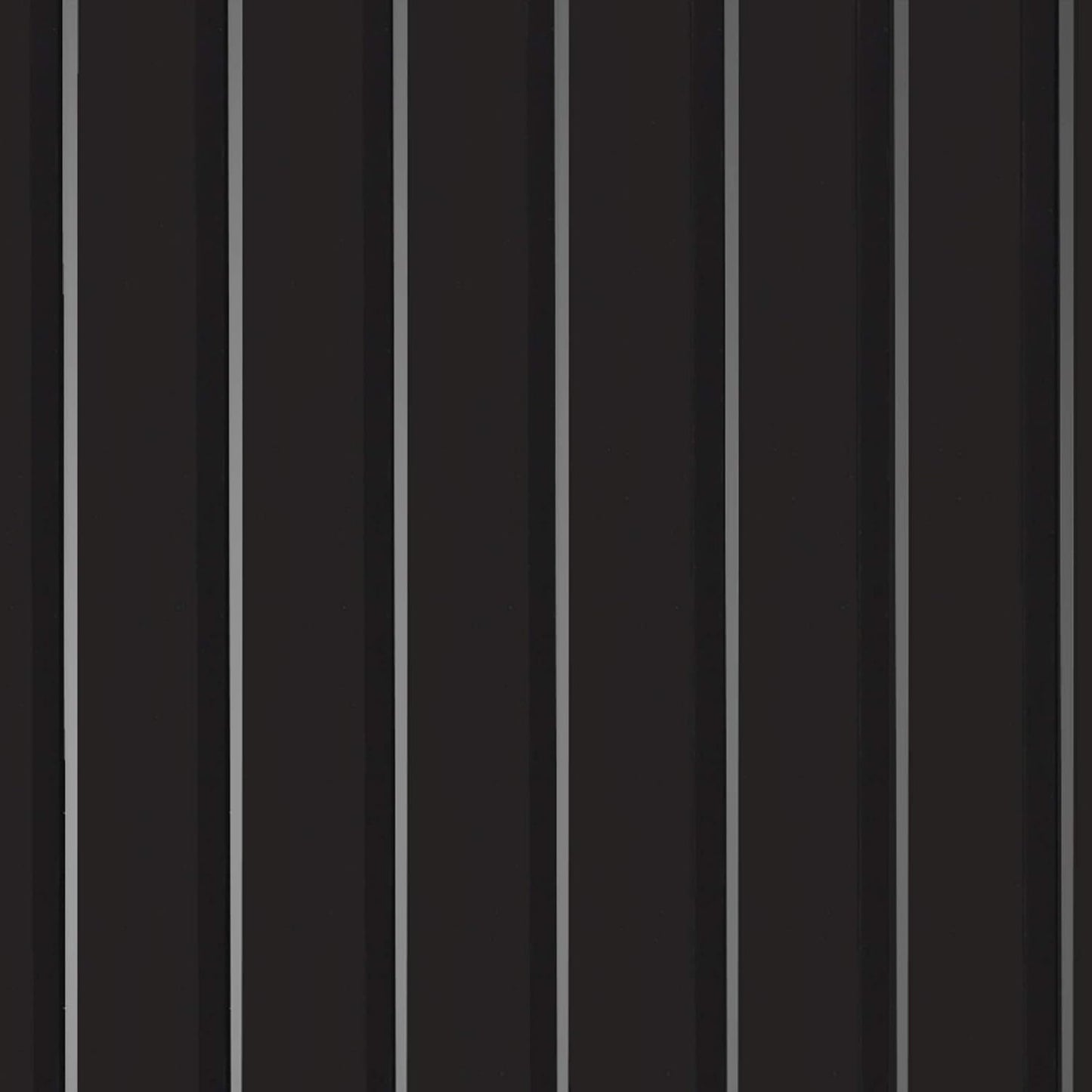 G-Floor Garage Flooring 5' x 10' Midnight Black Ribbed Channel Vinyl Protector Mat - Industrial Strength for Home or Commercial Use