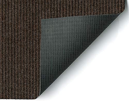 KOECKRITZ Heavy Duty Durable All Weather Indoor/Outdoor Non Slip Entrance Mat Rugs and Runners for Office Business Building Home Garage Front Door - 2' x 6' Brick