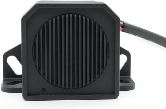 White Noise Reversing Alarm – Adjustable 85/90/95/100dB for Vehicle Safety (4PCS)