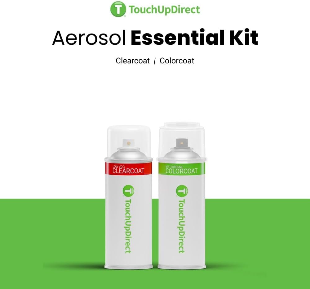 TouchUpDirect 1E3 Phantom Gray Metallic Compatible with Toyota Exact Match Touch Up Paint Aerosol - Essential Kit