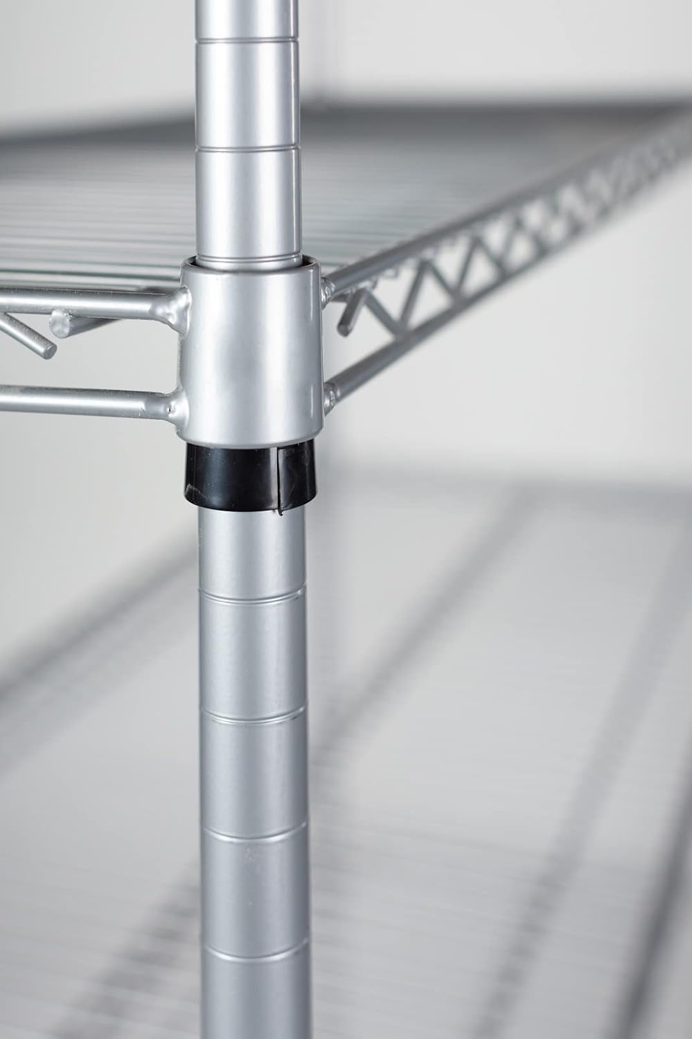 Omega 18" Deep x 60" Wide x 86" High 3 Tier Gray Starter Shelving Unit