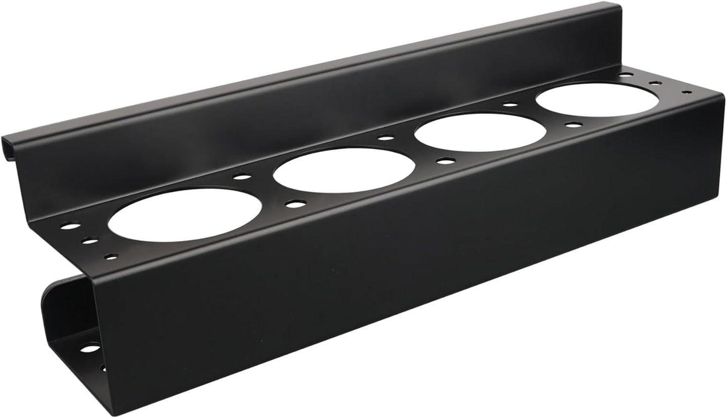 MUTUACTOR Heavy Duty Tools Organizer,Magnetic Mount Power Drill Driver Holder,Anti-slip Strong Magnetic Tools Holder Storage Rack for Impact Drivers Wrench,1PCS,Black