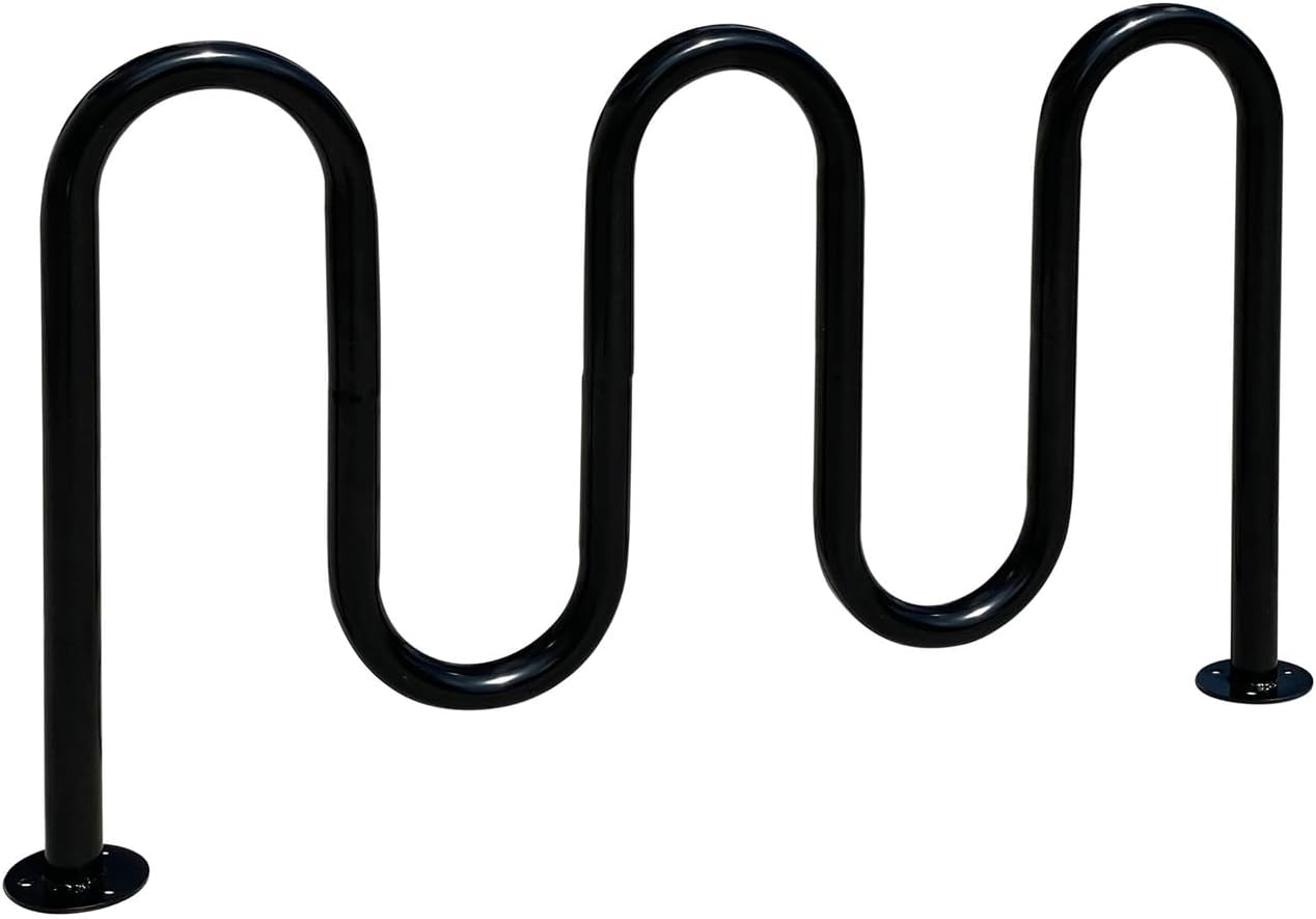 Sandbaggy Commercial Bike Racks - Galvanized Steel - Anti-Theft Design - In Ground, Apartments, Sidewalks, Industrial