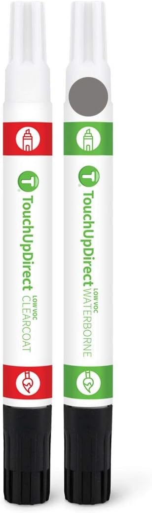 TouchUpDirect 1G3 Magnetic Gray Metallic Compatible with Toyota Exact Match Touch Up Paint Combo - Essential Kit