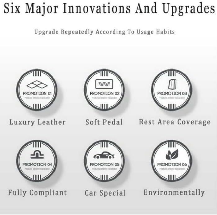 Customized personalized car floor mats, all-weather luxury car floor mats, waterproof and anti slip leather car floor mat lining, 95% customized car, truck, and SUV floor mats (Edge light brown)