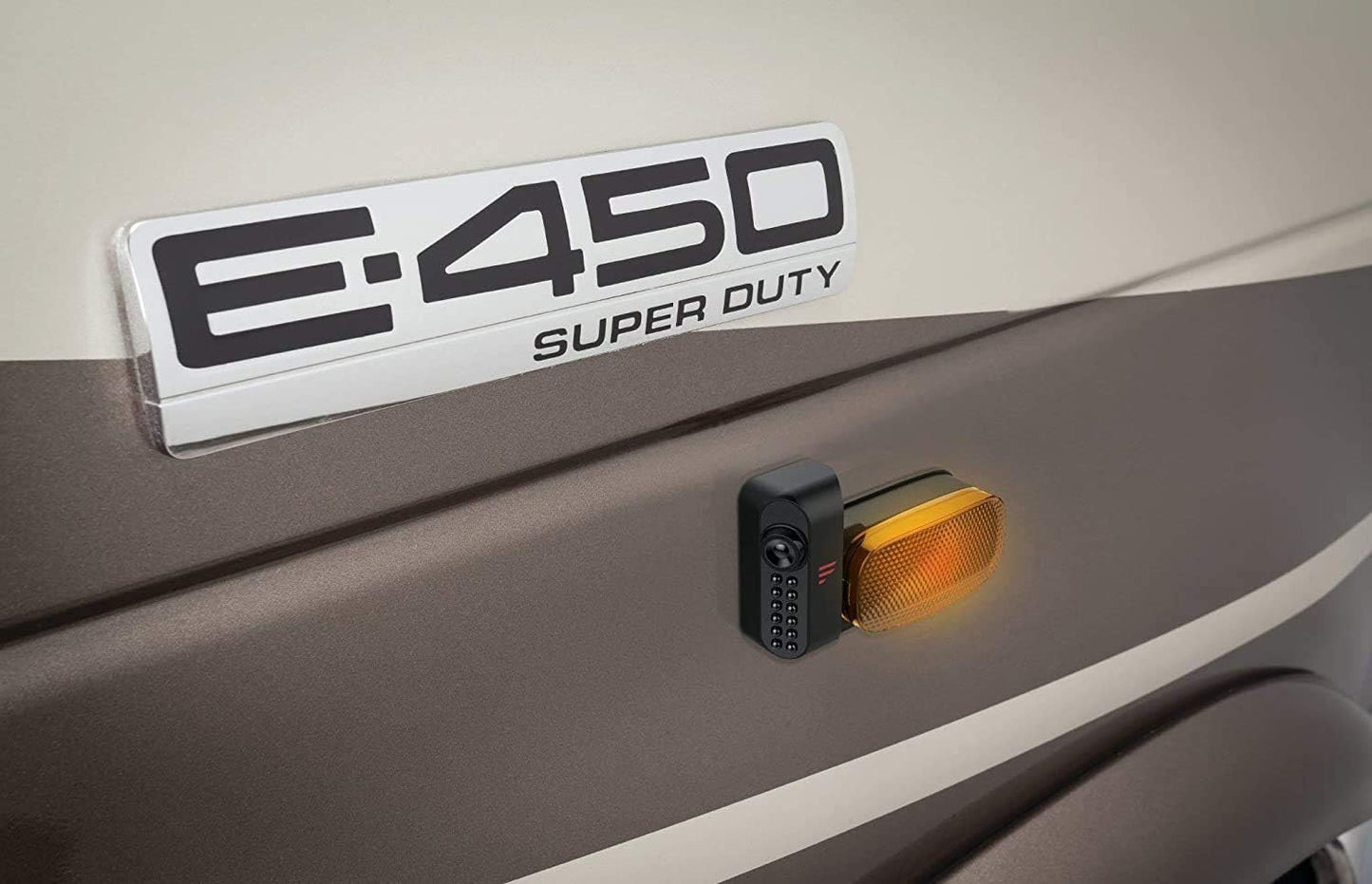 Furrion Vision S Wireless RV Backup Cameras, Amber Right and Left Side Camera Running Lights, Infrared Night Vision, Wide-Angle View, Hi-Res, IP65 Waterproof, Motion Detection - FCE48TASH