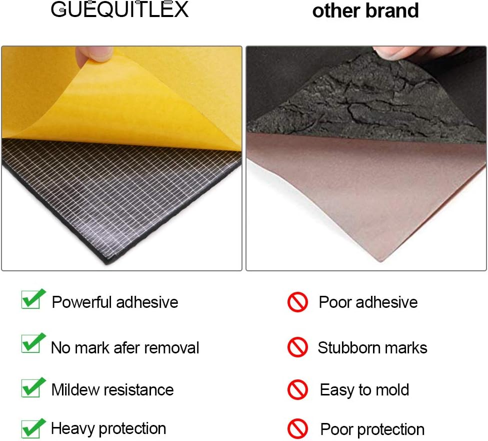 Car Door Protector Bump Body Guard,2 Pack 79"x 8"x 1/6" Foam Garage Wall Protector Waterproof Foam Protector Protecting Your Car Doors