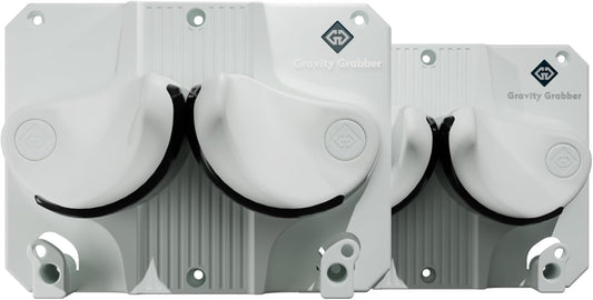 Ultimate Ski & Snowboard Wall Rack | Secure, Non-Slip Storage | Fits Any Ski/Board | Garage Organization | Ski Storage Rack | Snowboard Storage Rack | Winter Gear Organizer | 2 Pck