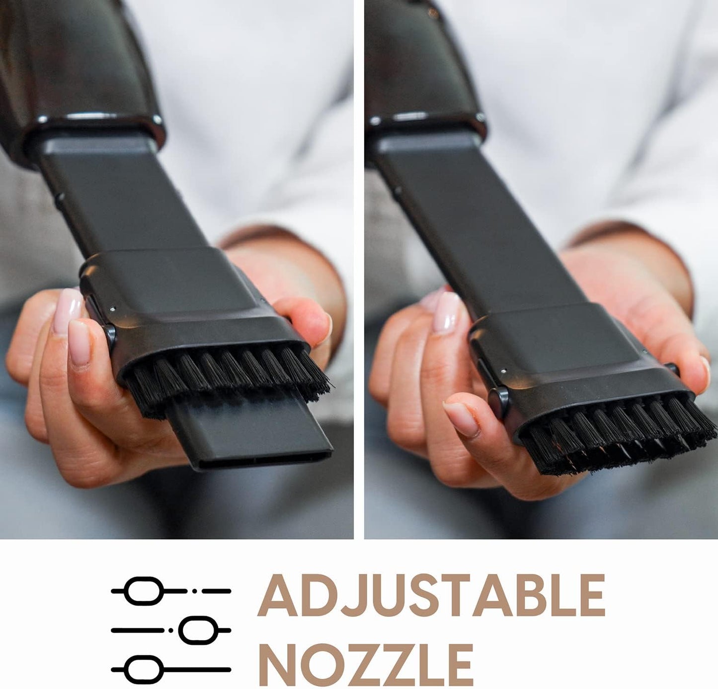 Starument Handheld Vacuum Cleaner - Cordless Vacuum Cleaner for Cleaning Dust, Dirt, Pet Hair Suction - Compact, Rechargeable & Wireless Device for Home, Office, Car - USB-C Cable, Crevice Suction