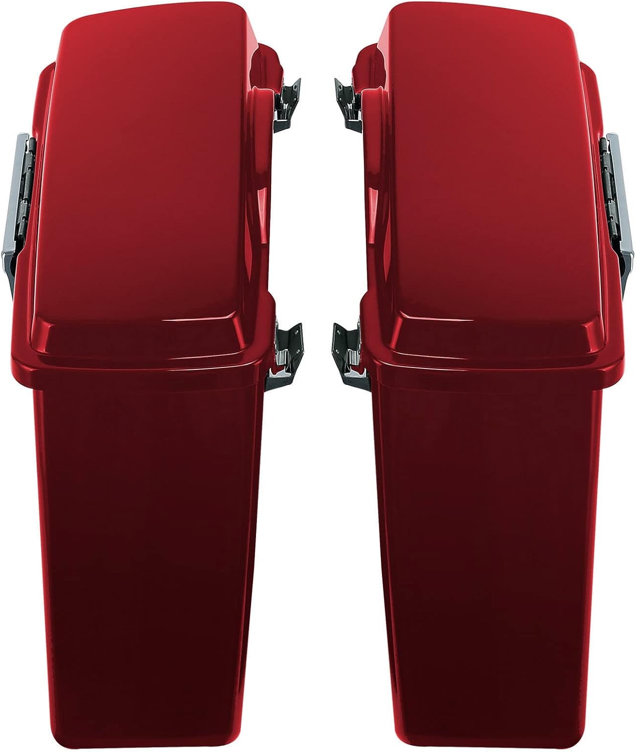Green-L Red Hard Saddlebags Fit for Harley Touring Electra Glide Street Glide Road Glide Road King 1994-2013