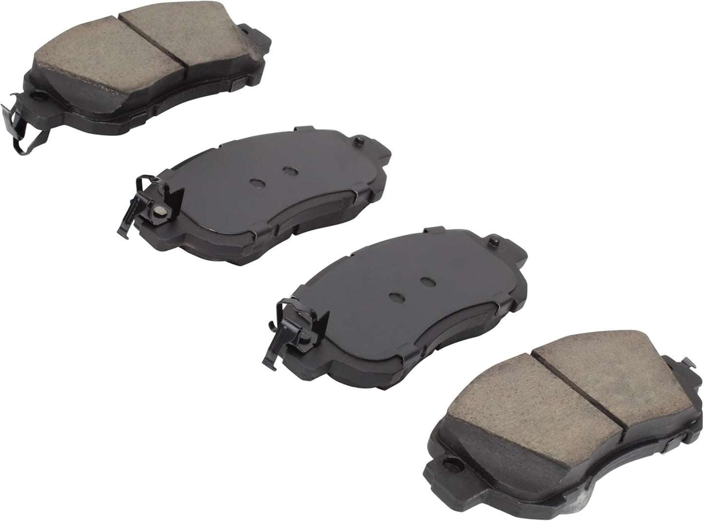 Premium Ceramic Front Brake Pads (1001-2038C) Compatible with Nissan Kicks 2017-2023, Nissan Versa 2020-2023