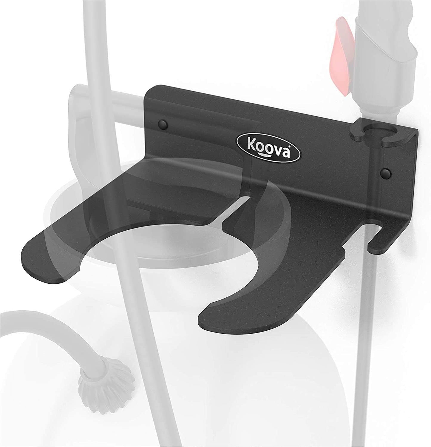 Koova Garden Pump Sprayer Holder | Wall Mounted Garden Tool Garage Organizer and Storage | FIts Round Bottles up to 2.5 Gallons | for Lawn, Plant, Water Sprayers