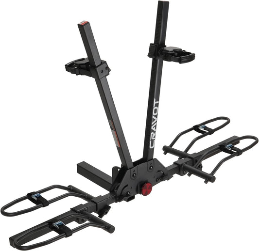 MagRack F2 200 lbs Capacity Electric Bike Rack, No Installation Bike Carrier for 2 Bike, Folding Bike Racks for Tow Hitch 2'' Receiver Cars Trucks SUVs Minivans RV, Trailer