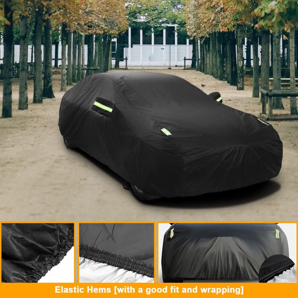 Custom Waterproof Car Cover Compatible with Toyota 4Runner 2003-2026 SUV/Crown Signia 2025 | All-Weather Cover with Cotton Lining | Heavy Duty Rain Sun Snow UV Covers for Outdoor Indoor